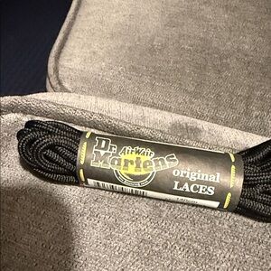 Dr. Martens Black Round Original Laces